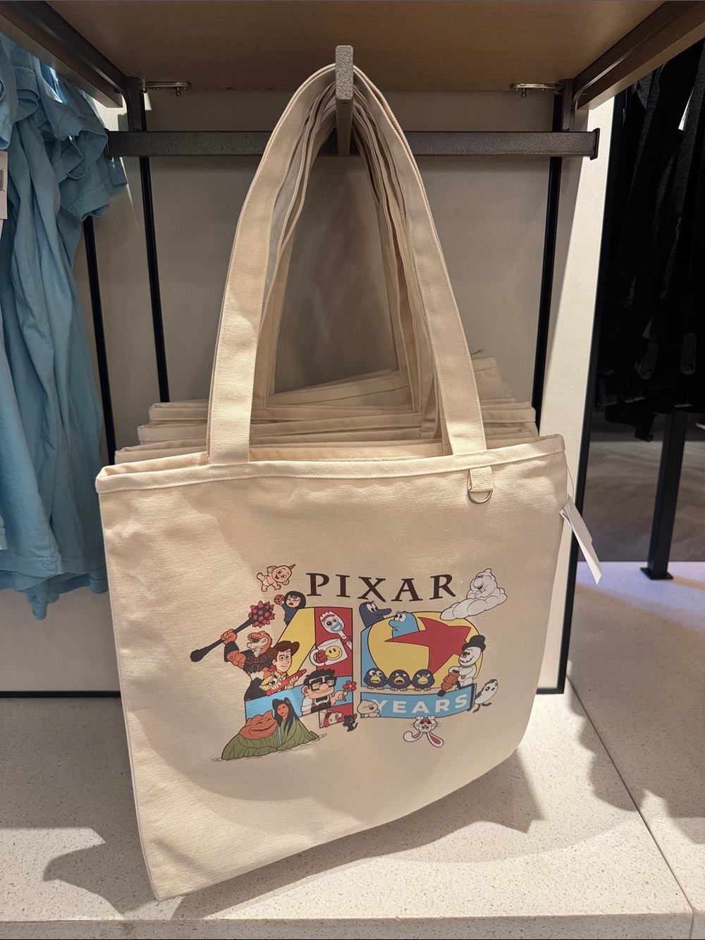 Disney Pixar Canvas Totr Bag